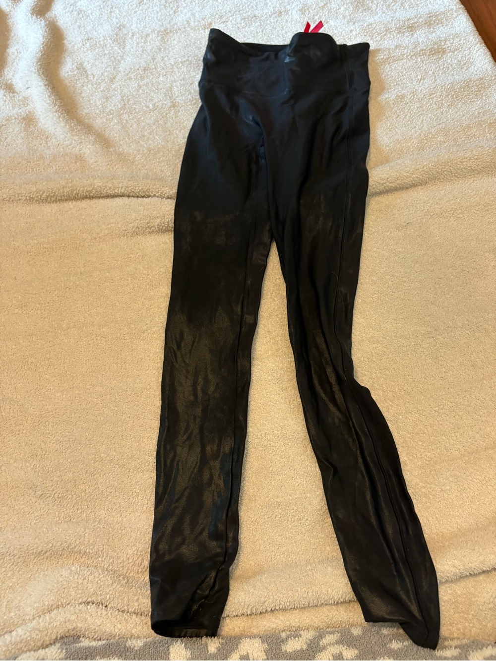 SPANX Black High-Waist Shaping Leggings